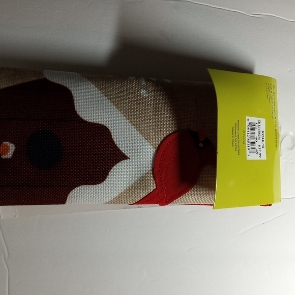 Holiday Meadow Creek Burlap Garden Flag 12.5x18" NWT - Picture 4 of 4